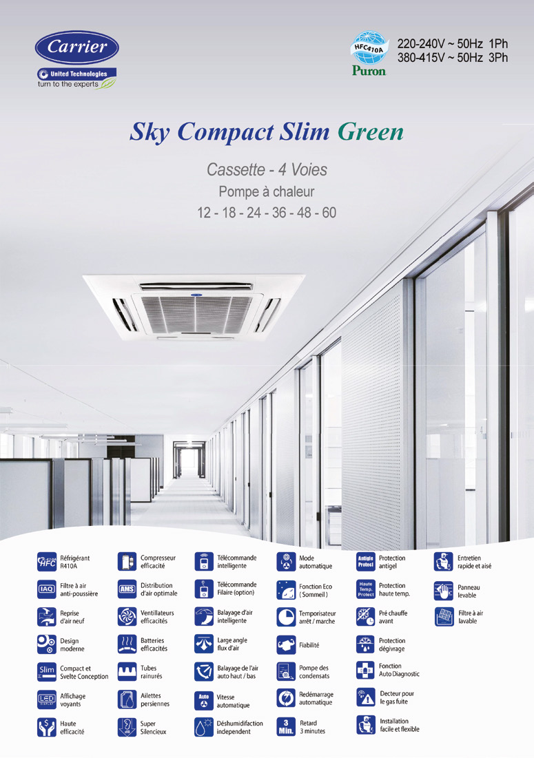SKY COMPACT GREEN R-410
