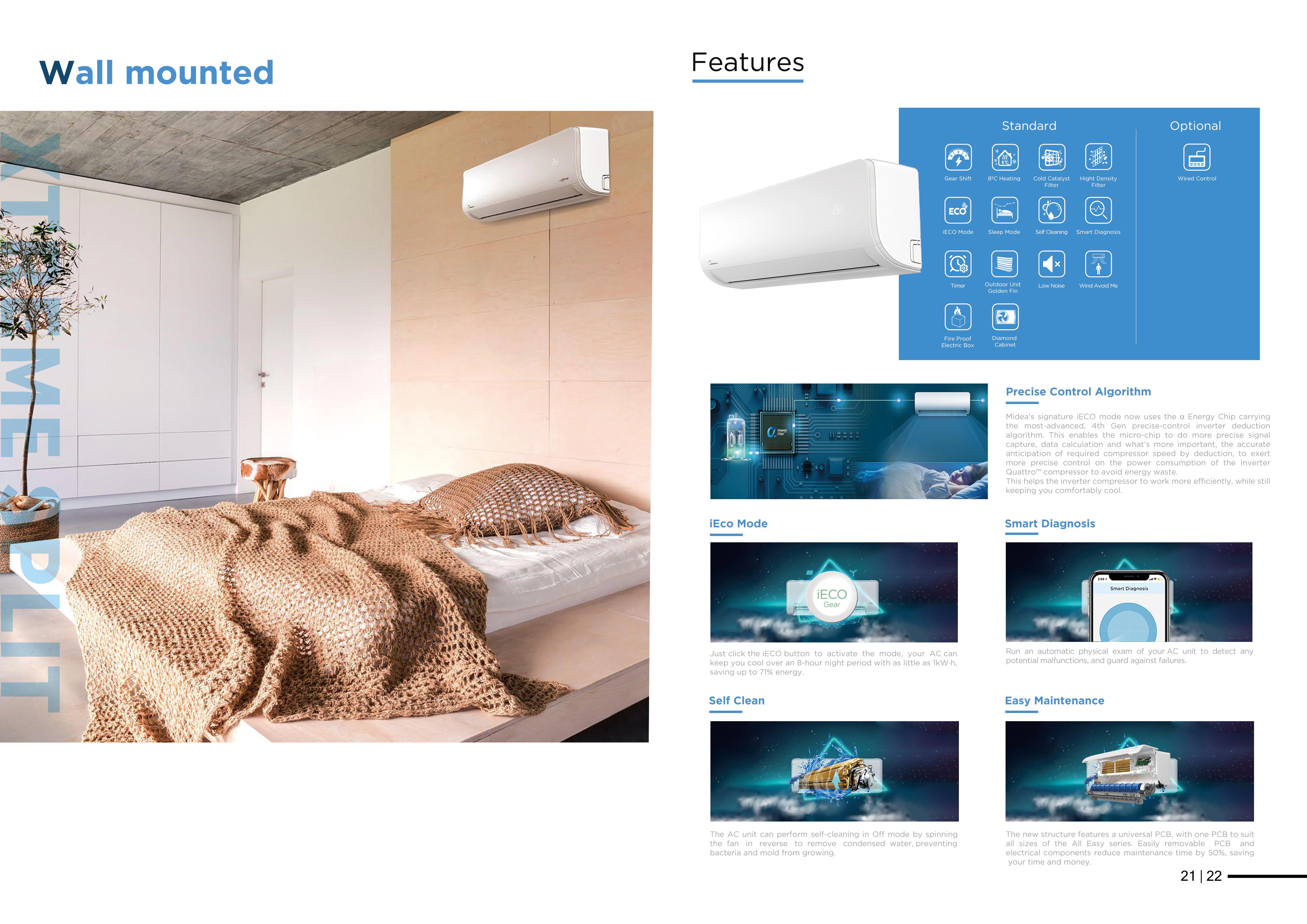 Split mural Midea MSXTREME Inverter